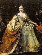 Louis Caravaque Portrait of Elizabeth of Russia Germany oil painting artist